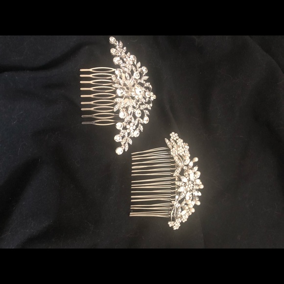 Bridal hairpieces! Two total. Price is for both - Picture 2 of 3